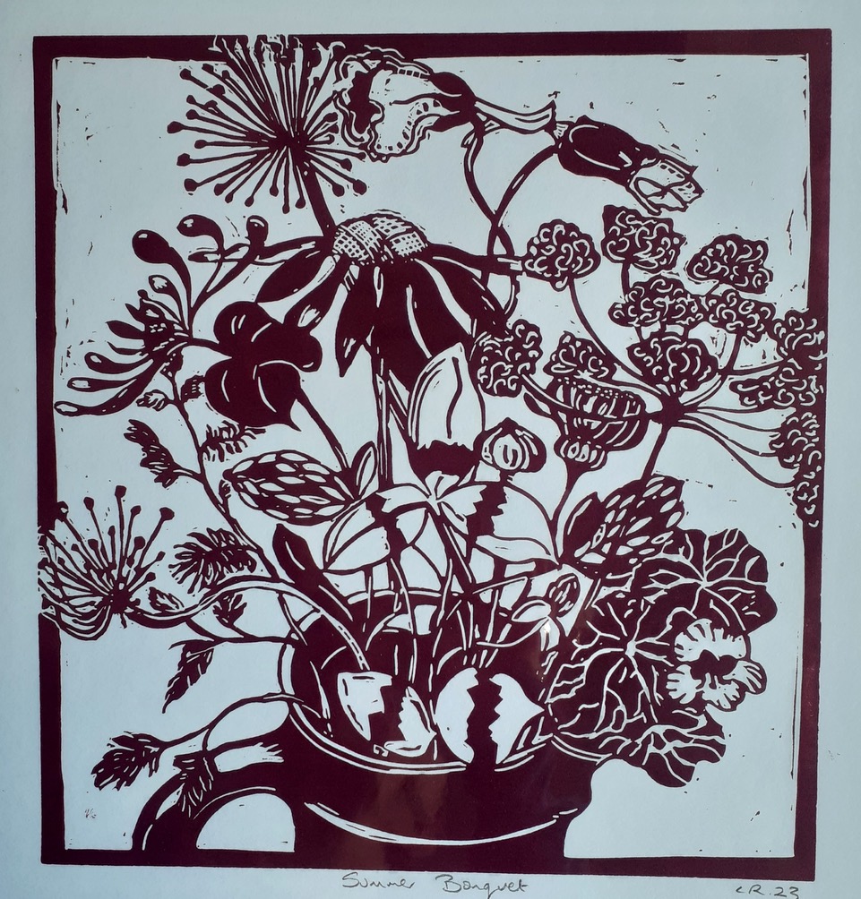 Botanical Lino Printing with Lucy Rodgers