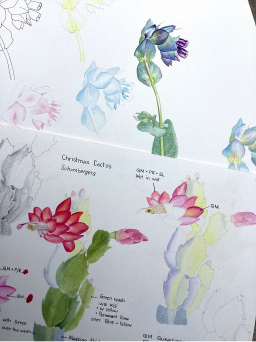 Workshop ‘Layering and Washes’ with Angie Girling